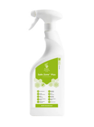Picture of Evans Safezone Plus Virucidal Disinfectant 750ml  (Case of 6)