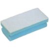 Picture of Soft Easigrip Sponge Scouring Pad Blue/White (Pack of 10)