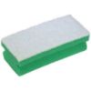 Picture of Soft Easigrip Sponge Scouring Pad Green/White (Pack of 10)