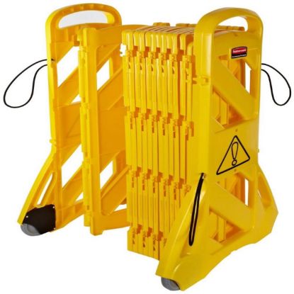 Picture of Rubbermaid 13ft Mobile Barrier 16 Panel Height 40 Inch