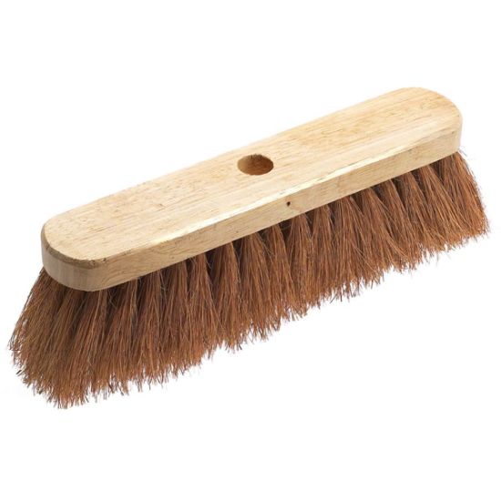 Picture of Natural Coco Fibre Soft Broom Head 24"