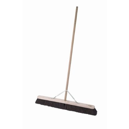 Picture of Complete Unit 36" Bassine Broom Head & Wooden Handle