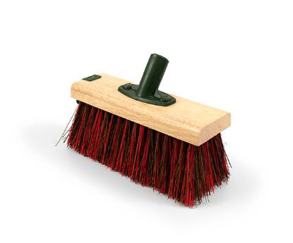 Picture of 9½" Yard Brush Bassine/Red PVC Broom
