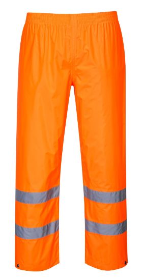 Picture of Waterproof Contractor Trousers Orange Small