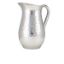 Picture of Genware Hammered Stainless Steel Water Jug 2l/67.6oz