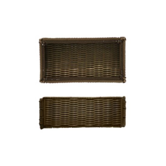 Picture of Foldable Polywicker GN1/3 Basket 32.5 X 17.6 X 10cm