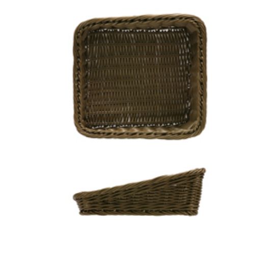 Picture of Polywicker Angled Basket 26.5 X 26.5 X 40/100mm
