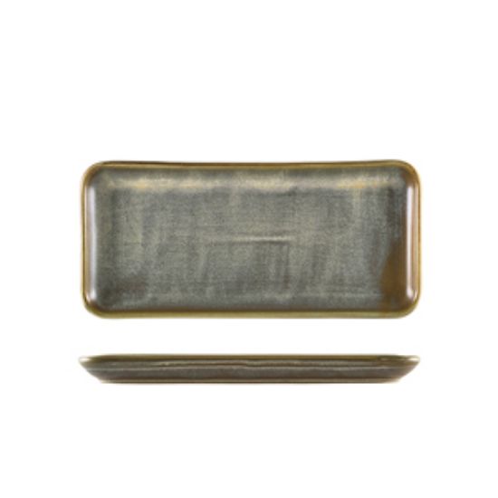 Picture of Terra Porcelain Matt Grey Low Presentation Plate 21cm (6)