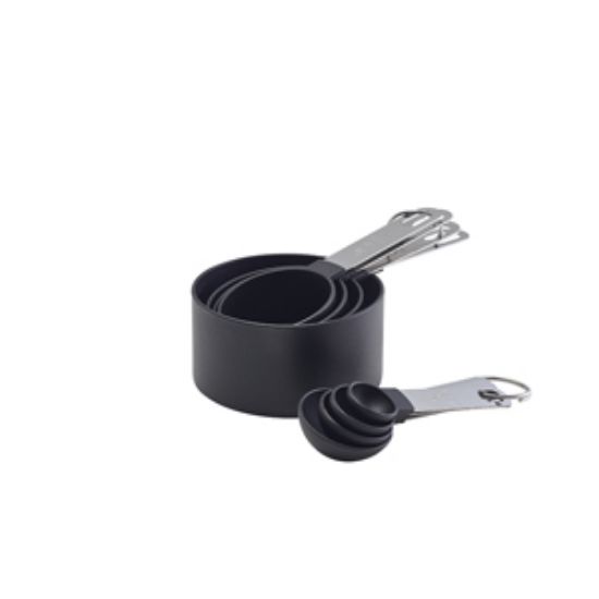 Picture of Genware Measuring Cups And Spoons 8 Piece Set