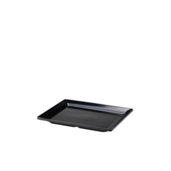 Picture of Black Melamine Platter GN 1/2 Size 32 X 26cm