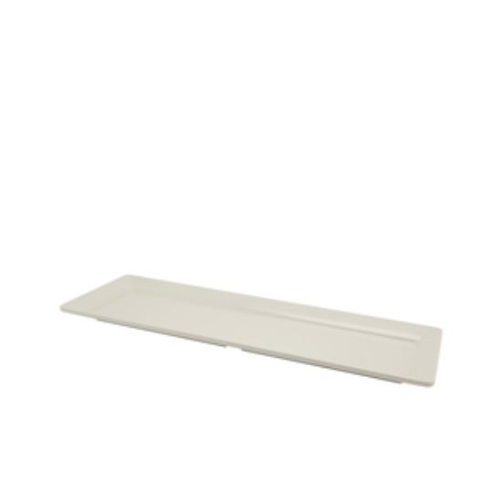 Picture of White Melamine Platter GN 2/4 Size 53x17.5cm
