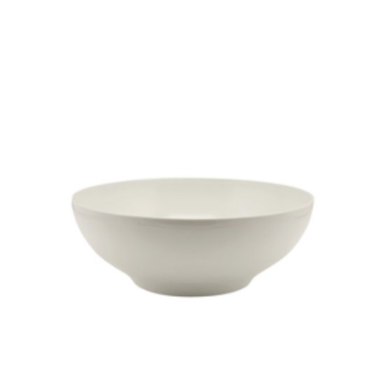 Picture of White Melamine Round Buffet Bowl 35.5cm