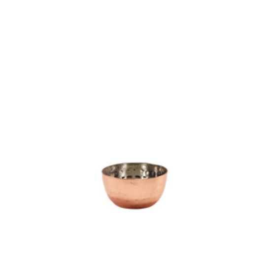 Picture of Genware Copper Plated Mini Hammered Bowl 57ml/2oz (24)