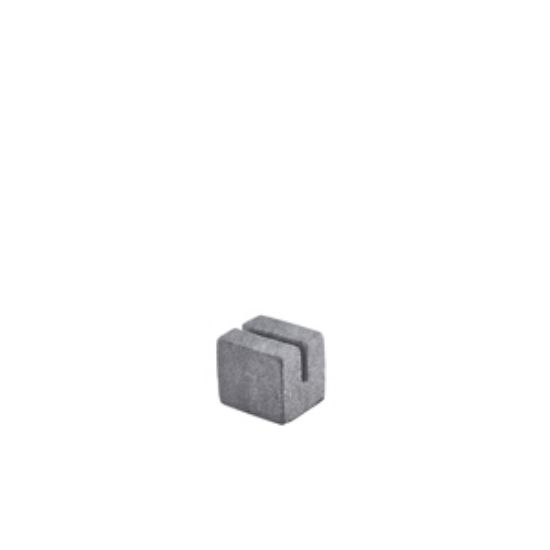 Picture of Grey Marble Sign Holder 3 X 2.5 X 2.5cm
