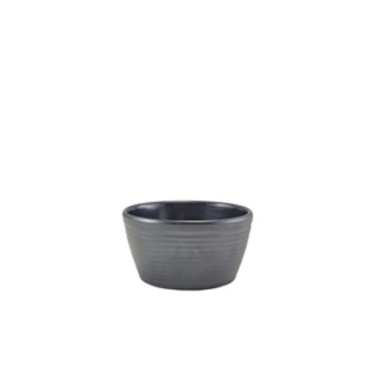 Picture of Terra Porcelain Matt Grey Narrow Rectangular Platter 36 X 16.5cm (3)