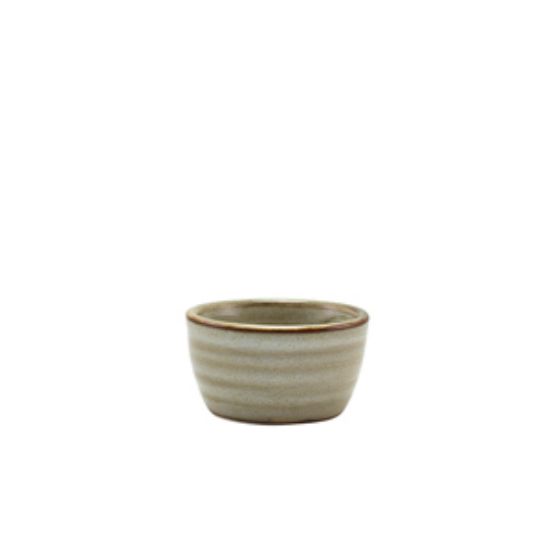 Picture of Non-Slip Darkwood Round Tray 27cm Dia