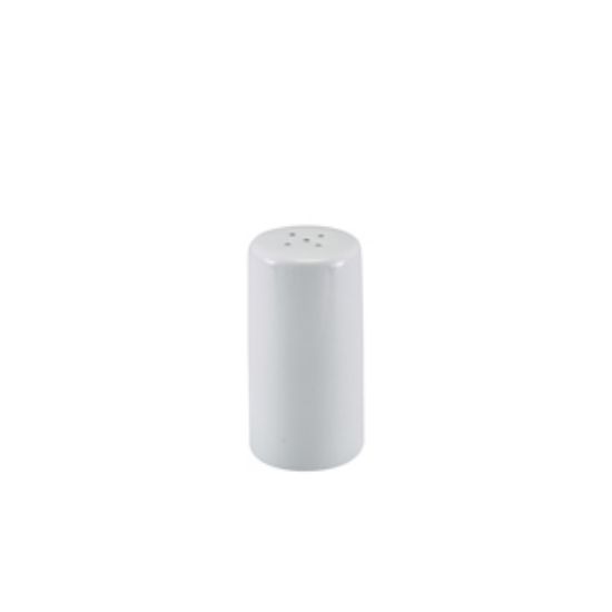Picture of Genware Porcelain Pepper Pot 8.2cm/3.25 (6)
