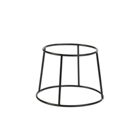 Picture of Pillar Candle Holder Black 90mm Dia (10)