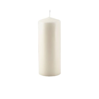 Picture of Pillar Candle 20cm H X 8cm Dia Ivory (6)
