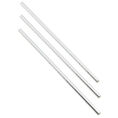 Picture of Paper Straws Silver 20cm (500pcs)