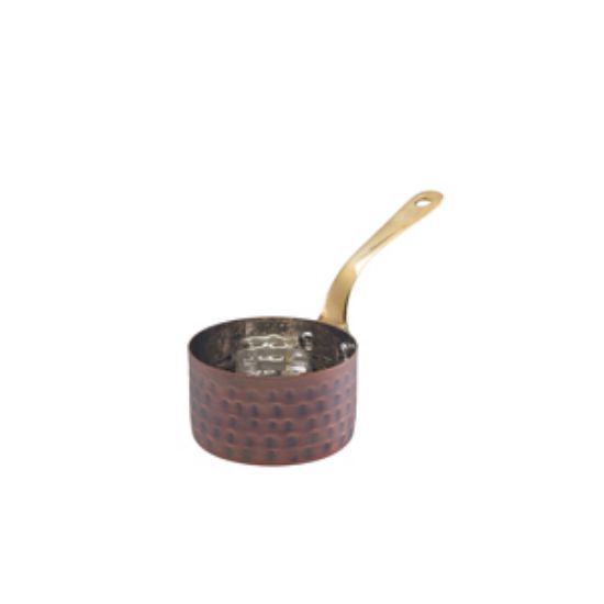 Picture of Black Round Polywicker Basket 21dia X 8cm (6)