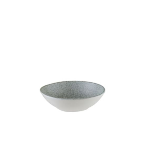 Picture of Genware Melamine Matt Black Ripple Ramekin 4oz 113ml (24)