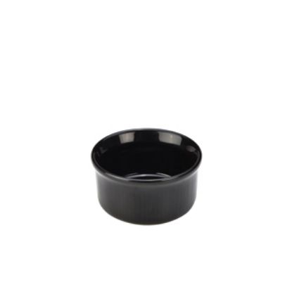 Picture of Genware Stoneware Black Ramekin 6.5cm/2.5 (12)
