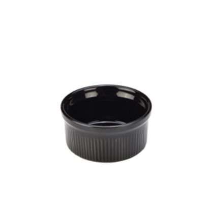 Picture of Genware Stoneware Black Ramekin 8cm/3 (12)