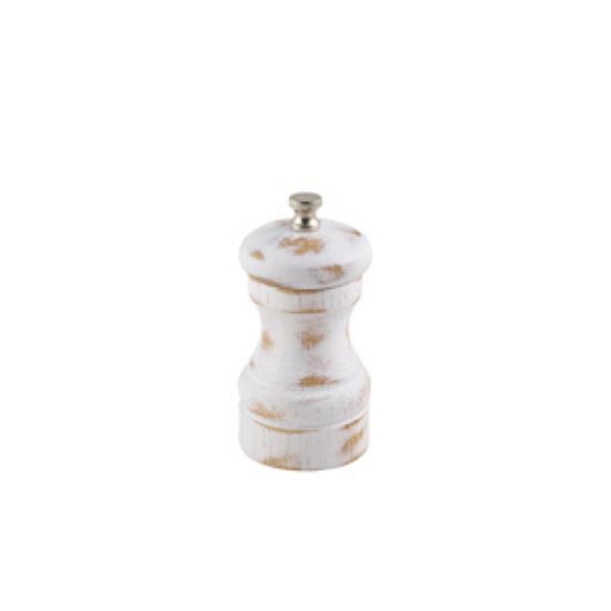 Picture of White Wash Salt/Pepper Grinder 10cm