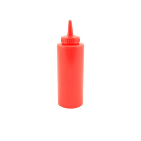 Picture of Genware Squeeze Bottle Red 12oz/35cl