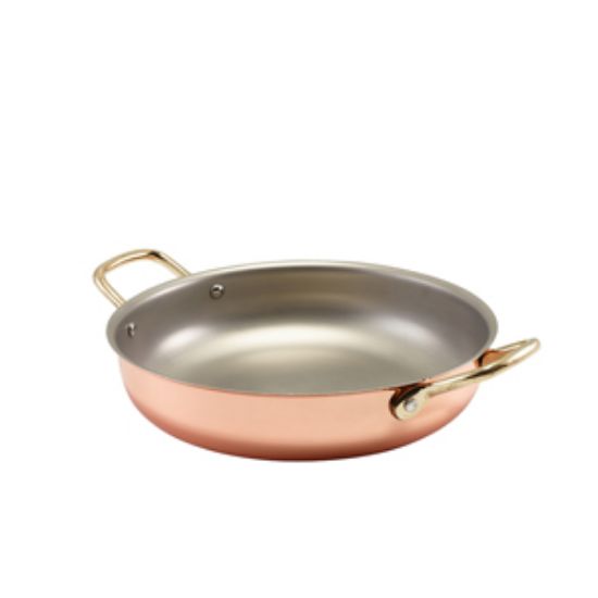 Picture of Genware Copper Round Dish 22 X 5cm (6)