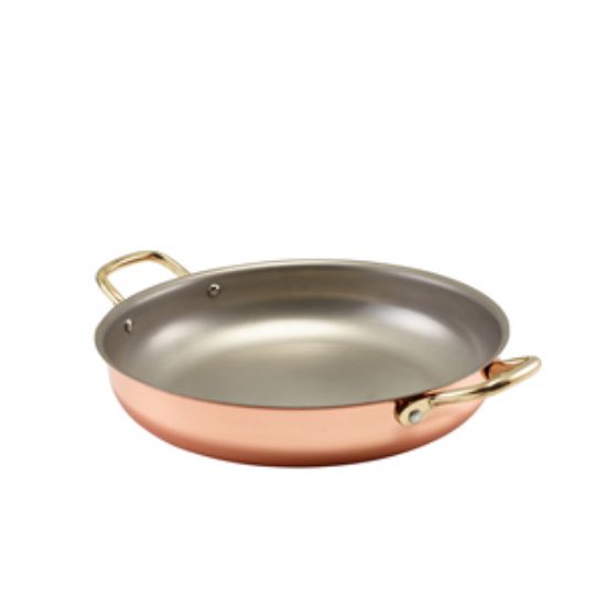 Picture of Genware Copper Round Dish 24.5 X 5cm (3)
