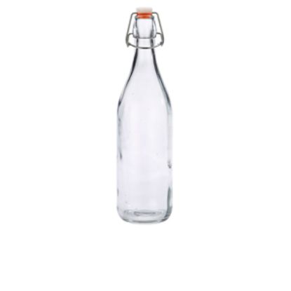 Picture of Genware Glass Swing Bottle 1l / 35oz (6)