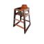 Picture of Bolero Wooden Highchair Dark Wood Finish 500mm