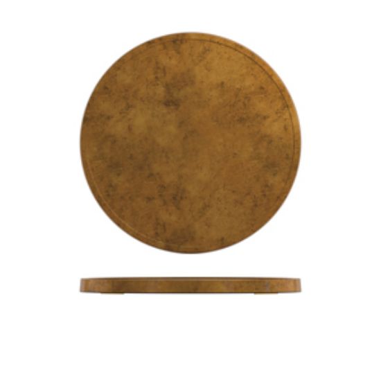 Picture of Copper Utah Melamine Round Slab 28.5cm
