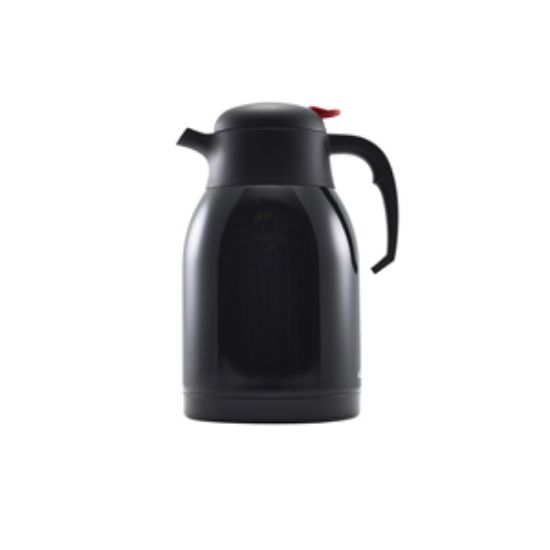 Picture of Black St/St Vacuum Push Button Jug 2l