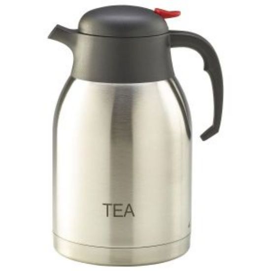 Picture of Tea Inscribed St/St Vacuum Jug 2.0l