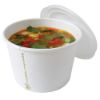 Picture of Vegware Soup Container 16oz White 115 Series (Pack Of 25)