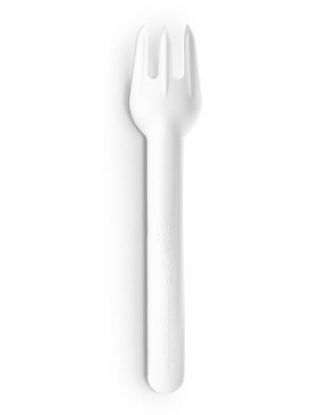 Picture of Compostable Paper Fork 6.2" ( Pack Of 50)