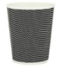 Picture of Insulated Mono Vip Hot Cup 12oz Black/White (25)