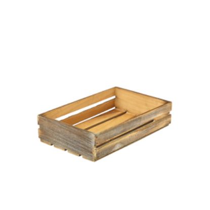 Picture of Wicker Display Basket Black 40x25x12cm