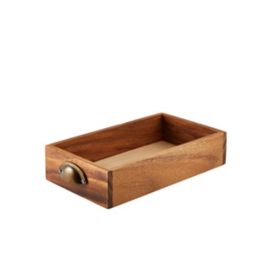 Picture of Genware Acacia Wood Display Drawer GN 1/3