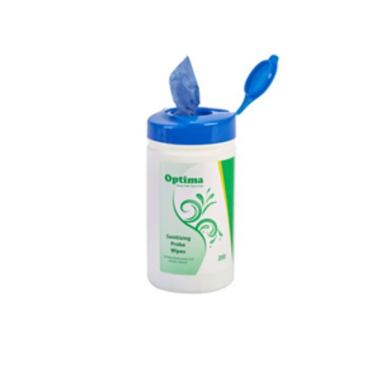 Picture of Probe Wipes Tub Of 200 13x13cm
