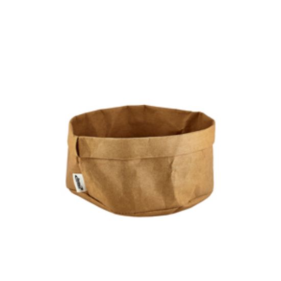 Picture of Brown Washable Paper Bag 20diax14cm(H)