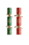 Picture of 2025 Red And Green Snowflake 9" Christmas Cracker Recyclable (Case Of 100)