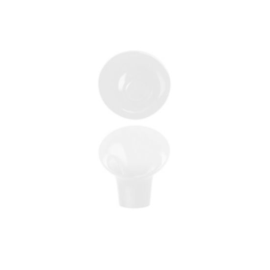 Picture of Opulence White Melamine Boston Funnel Bowl 14 X 13 X 15.5cm (8)