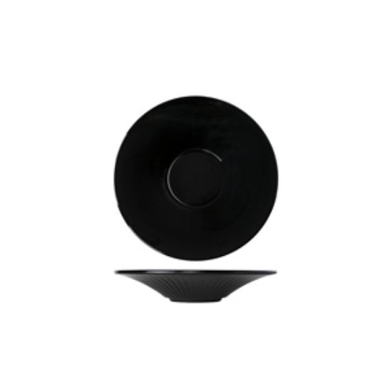 Picture of Midnight Black Boston Melamine Coupe Bowl 23 X 4.4cm (8)