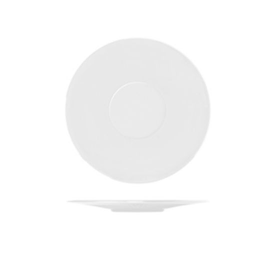 Picture of Opulence White Boston Melamine Plate 28cm (10)