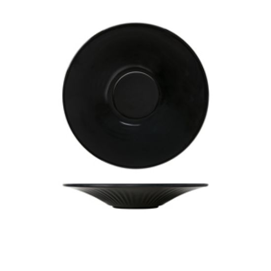 Picture of Midnight Black Boston Melamine Coupe Bowl 28 X 4.7cm (8)