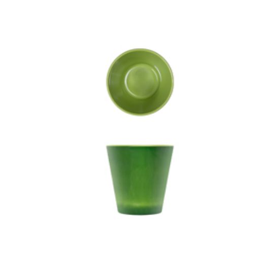 Picture of Light Green Glazed Melamine Casablanca Pot 9.5cm (6)